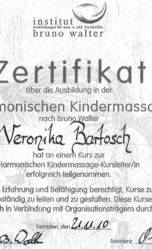 Harmonische Kindermassage